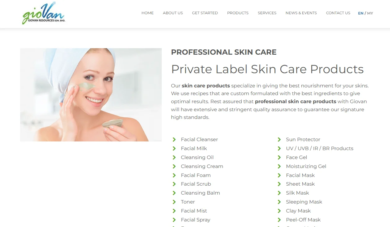 Top 10 Skincare Manufacturers in Malaysia for Private Label, OEM, and ODM Brands